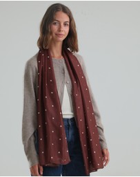 Morgan & Taylor - June Light-Weight Scarf in Brown