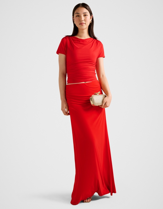 Forever New - Stormi Spliced Shoulder Top