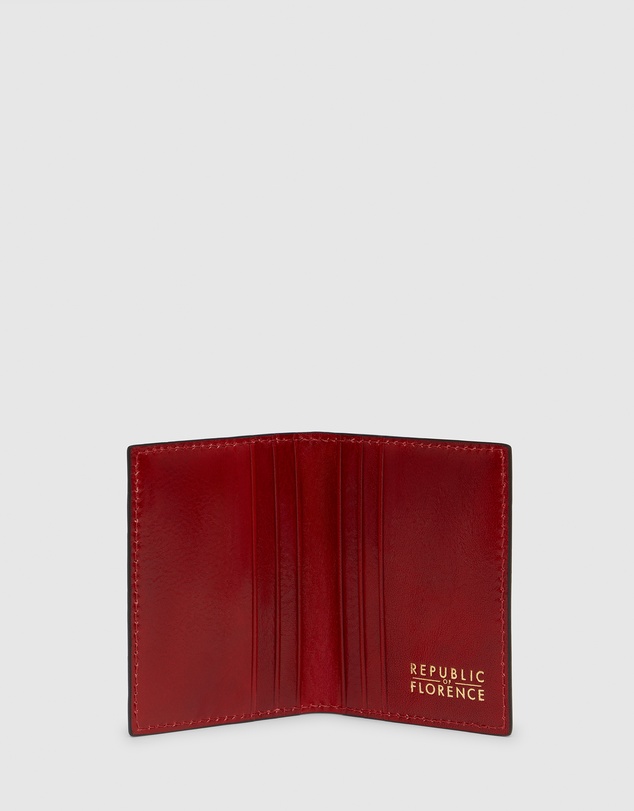 Republic of Florence - Vertical Card Holder Red
