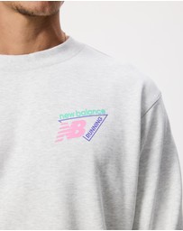 New Balance - Classic Tri-Logo French Terry Crew