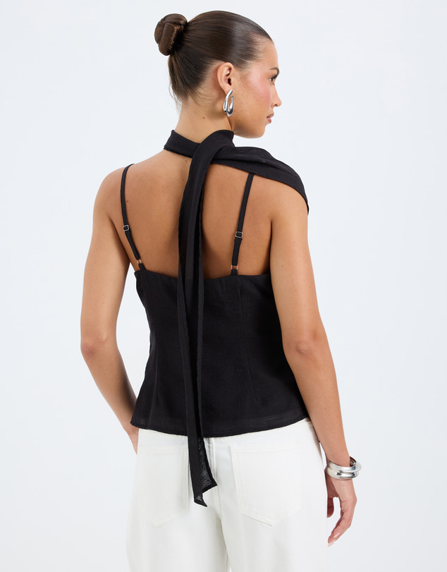 Calli - Estelle Scarf Top