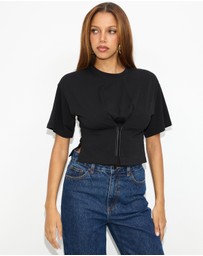 Dazie - Stella Corset T-Shirt