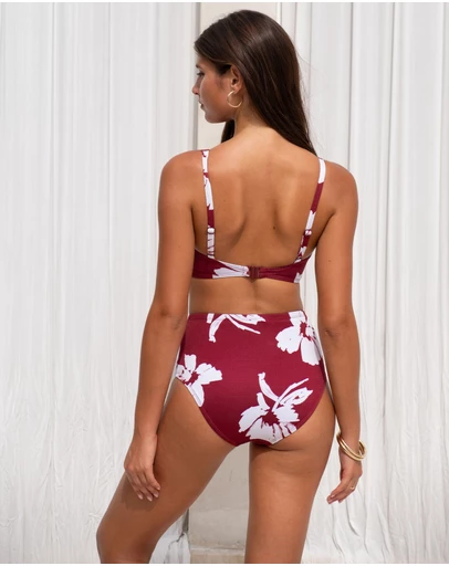 Nip Tuck Swim - Whispering Allure Marilyn High Waist Bikini Pant