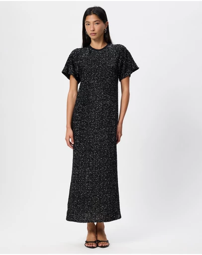 Polo Ralph Lauren - Sequined Crewneck Dress - ICONIC EXCLUSIVE