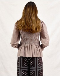 Binny - Black Run With Susan Blouse