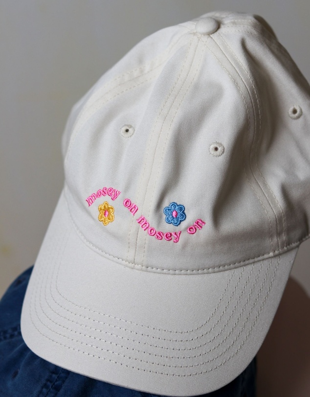 Mosey Me - Mosey On Cap - Ecru