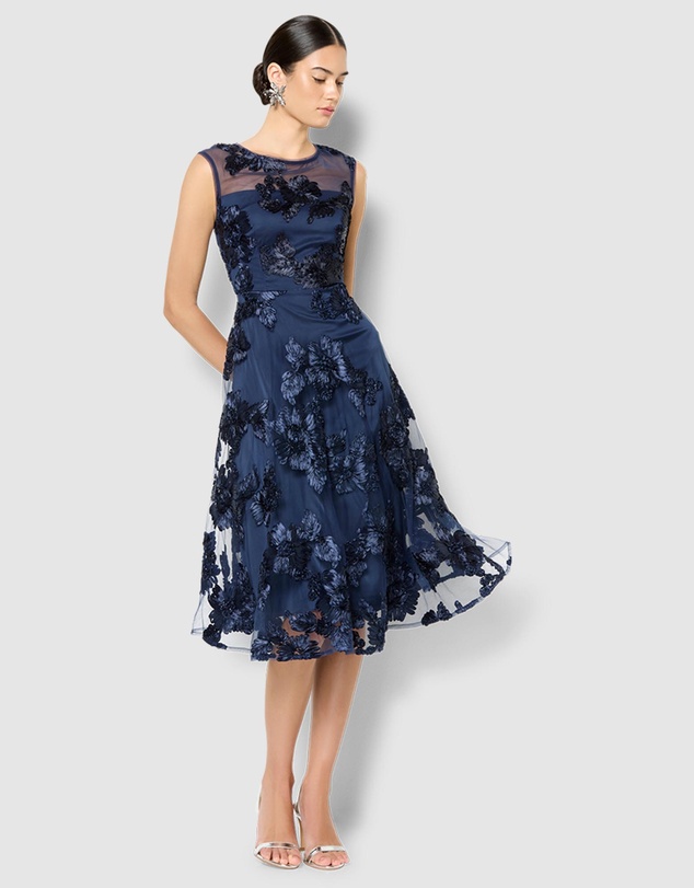 Montique - Isha Ribbon Lace Dress