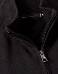 Tommy Hilfiger - Half-Zip Mock Turtleneck Jumper