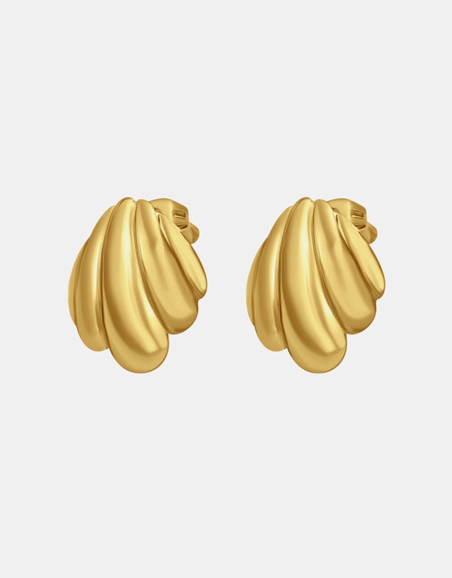 Zoe Olivia - Waterproof Puffy Shell Stud Earrings