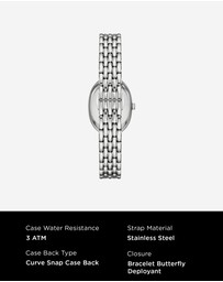 Emporio Armani - Silver Tone Analogue Watch
