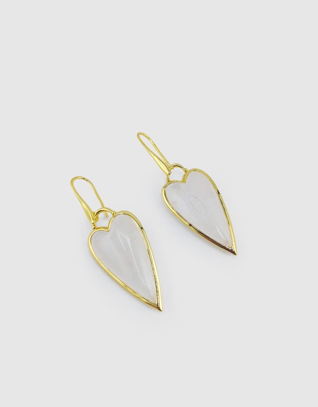 Miz Casa and Co - Priya Heart Earrings