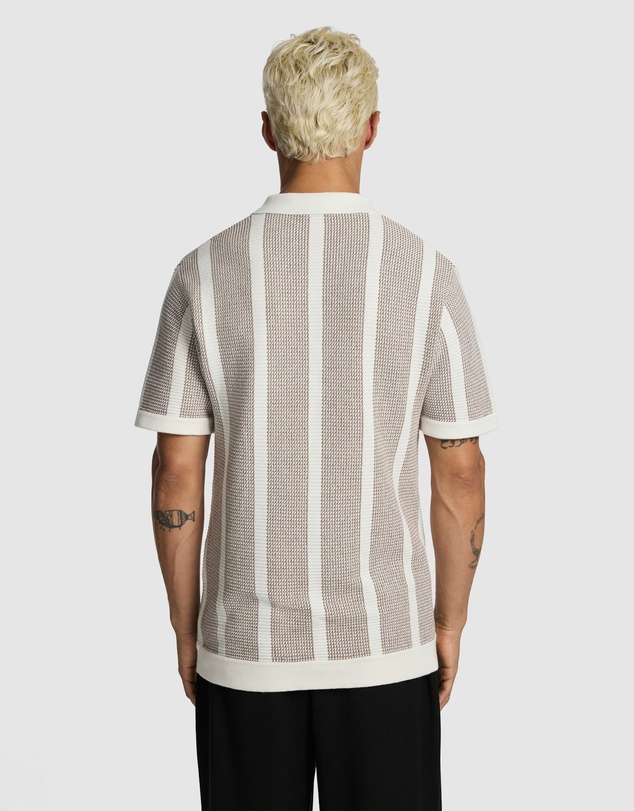 yd. - Hutley Knitted Polo Shirt