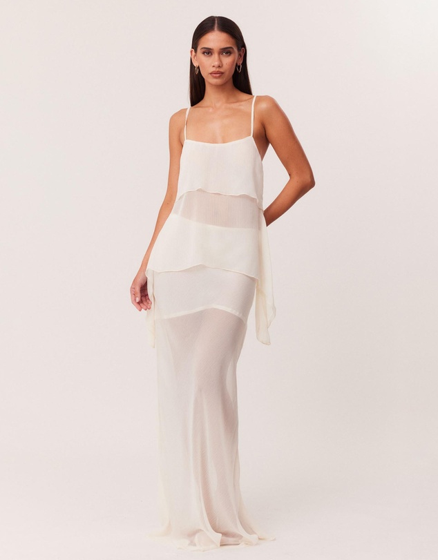 SNDYS - Tamara Sheer Maxi Skirt