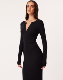 SNDYS - Henley Maxi Dress