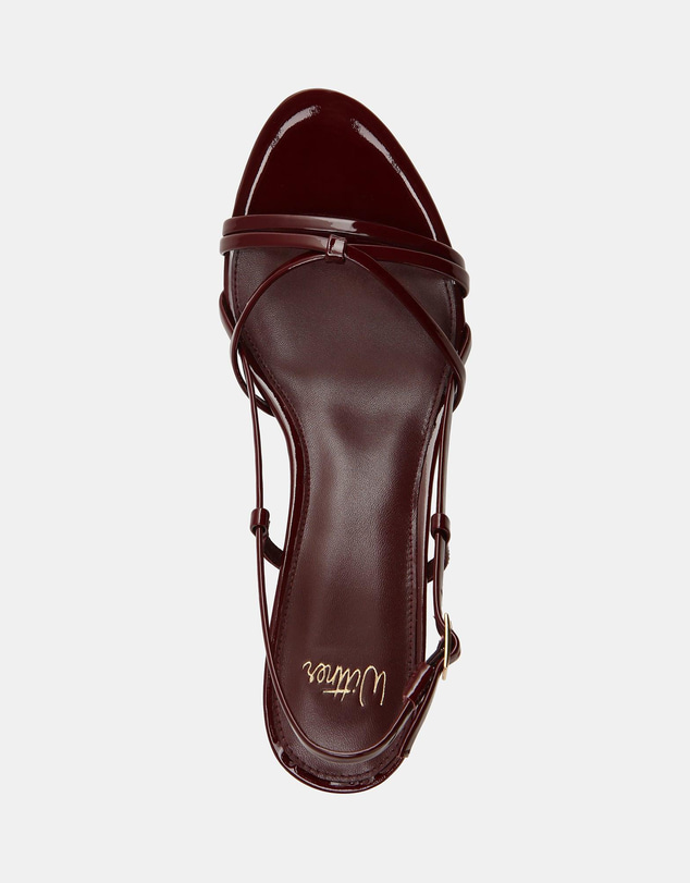 Wittner - Imani Mid Sandals Berry Patent Leather