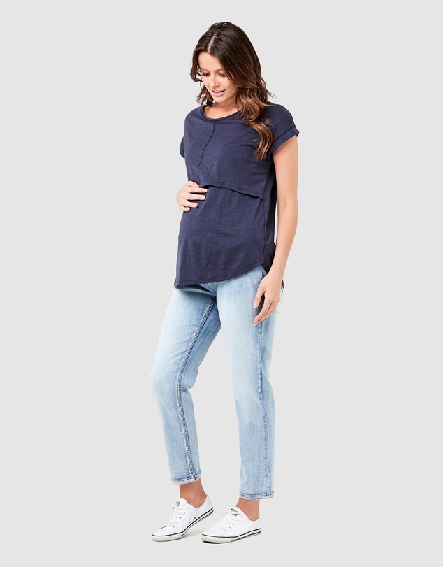 Ripe Maternity - Richie Nursing Tee