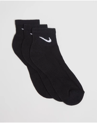 Nike - Everyday Cushion Ankle Socks 3-Pack