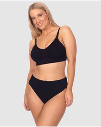 B Free Intimate Apparel - Seamless Cotton High Waist G String