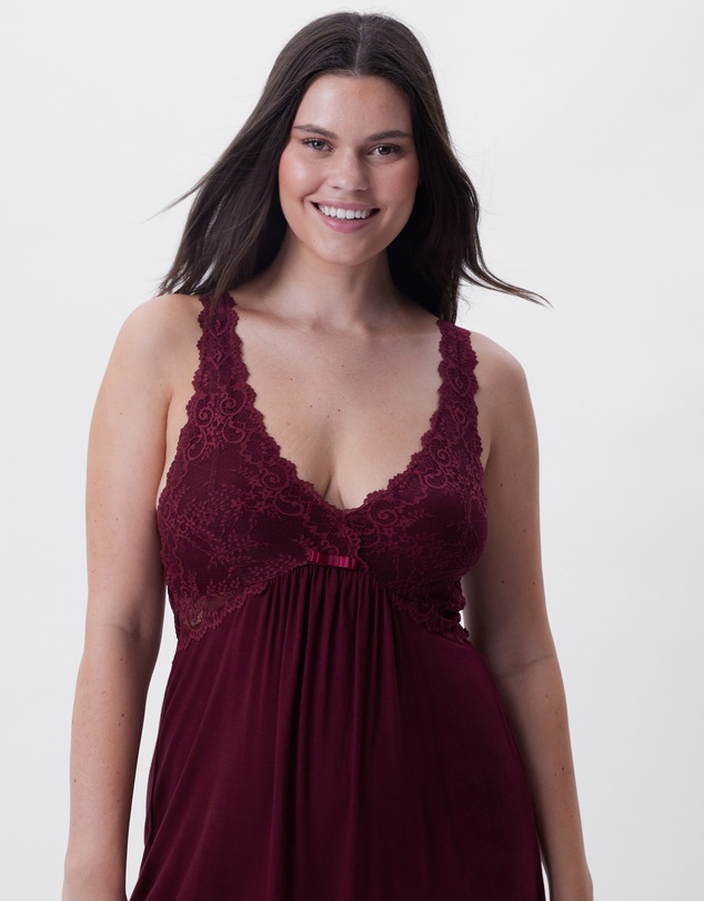 Bras N Things - Kaede Slip - Berry