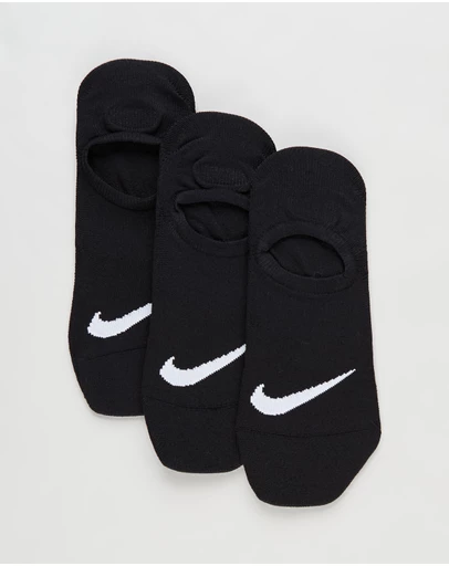 Nike - Everyday Plus Lightweight Footie Socks - 3-Pack