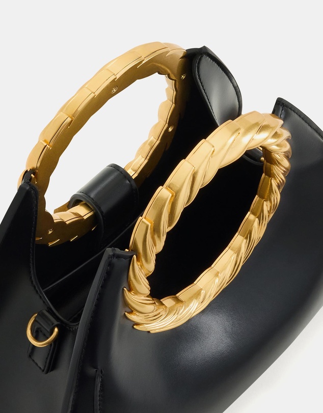 JW PEI - Amiya Leaf Handle Sculpture Bag