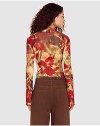 MINKPINK - Selma Mesh Top