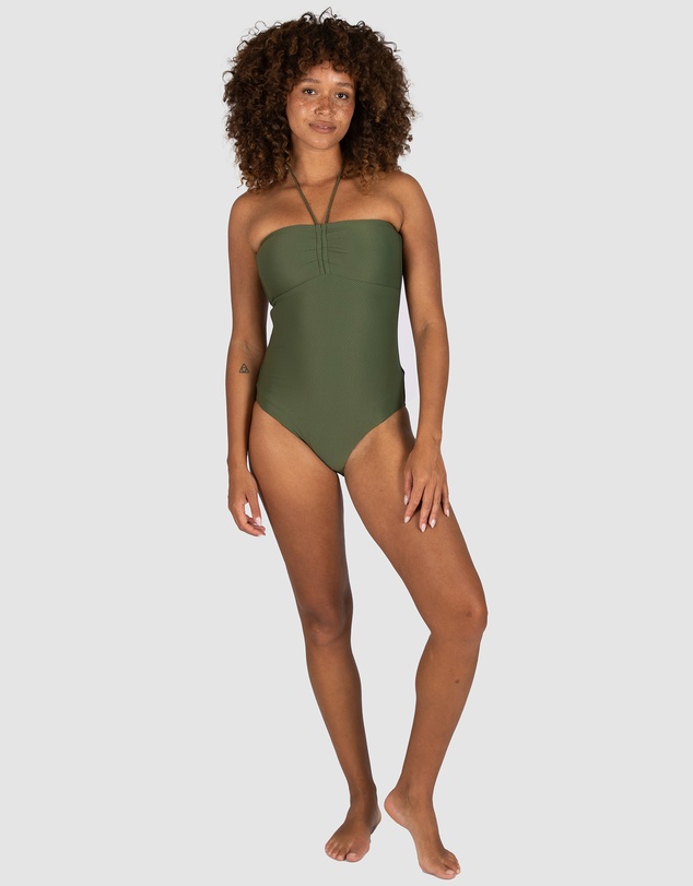 Baku Swimwear - Rococco Bandeau One Piece Swimsuit