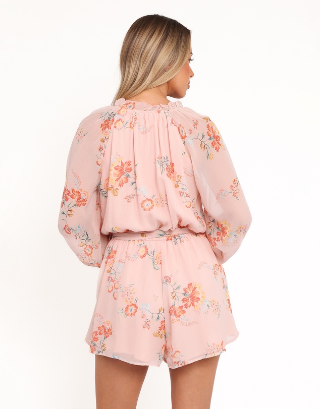 Petal & Pup - Michelle Playsuit - Paisley Peach