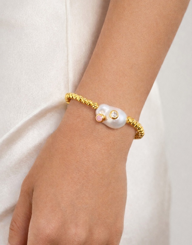 Izoa - Soleil Pearl Bracelet