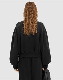 MM6 Maison Margiela - Zip-Up Hooded Sweat Jacket