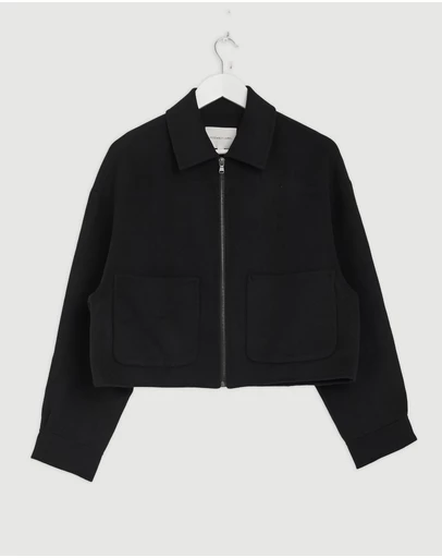 Revibe - Repaired Assembly Label Dallas Wool Jacket - AU 6