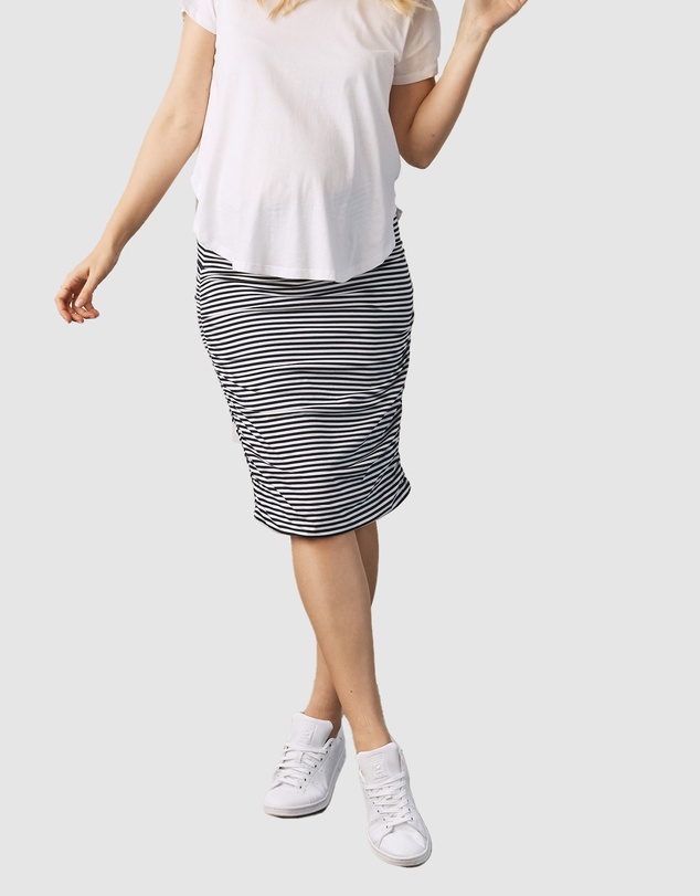 Angel Maternity - Maternity Fitted Skirt