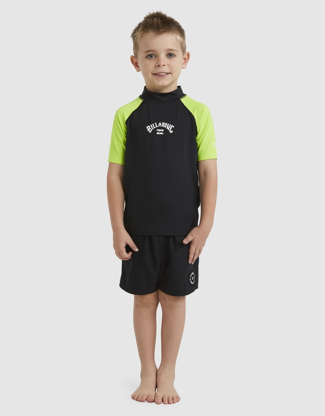 Billabong - Boys 0 to 7 All Day Arch Rash Vest