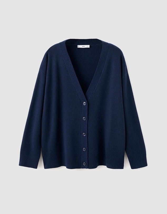 M.N.G - V-Neck Knitted Cardigan