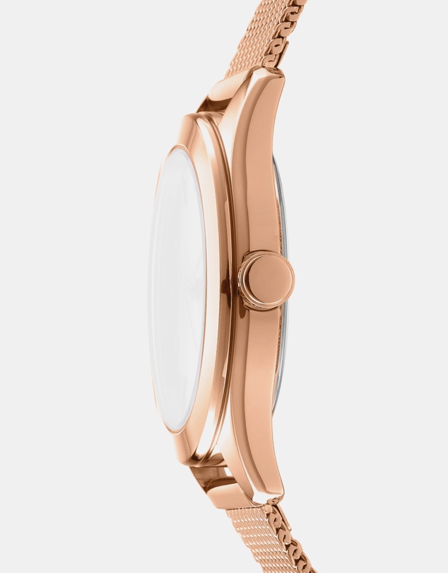 DKNY - Everyday Astoria Logo Rose Gold Stainless Steel 34mm Watch