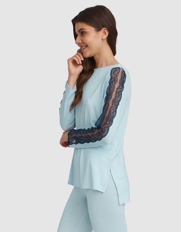 Oh!Zuza - Lace Trim Pyjama Set
