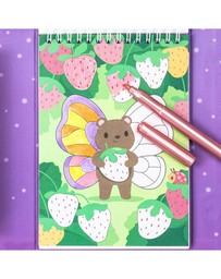 Tiger Tribe - Shimmer Colouring Set - Little Fairy Land