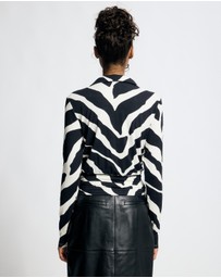 Lover - Bianca Plunge Top