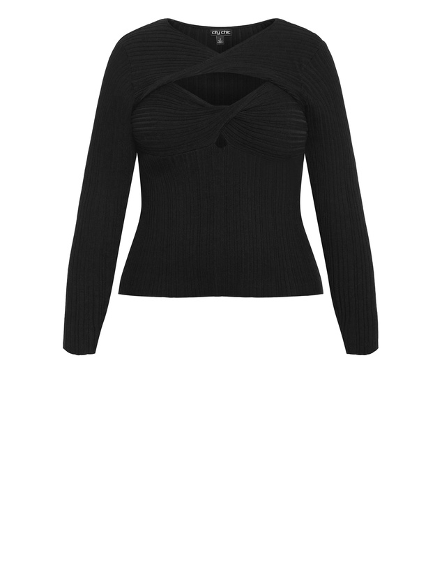 City Chic - Kaleigh Knit Jumper