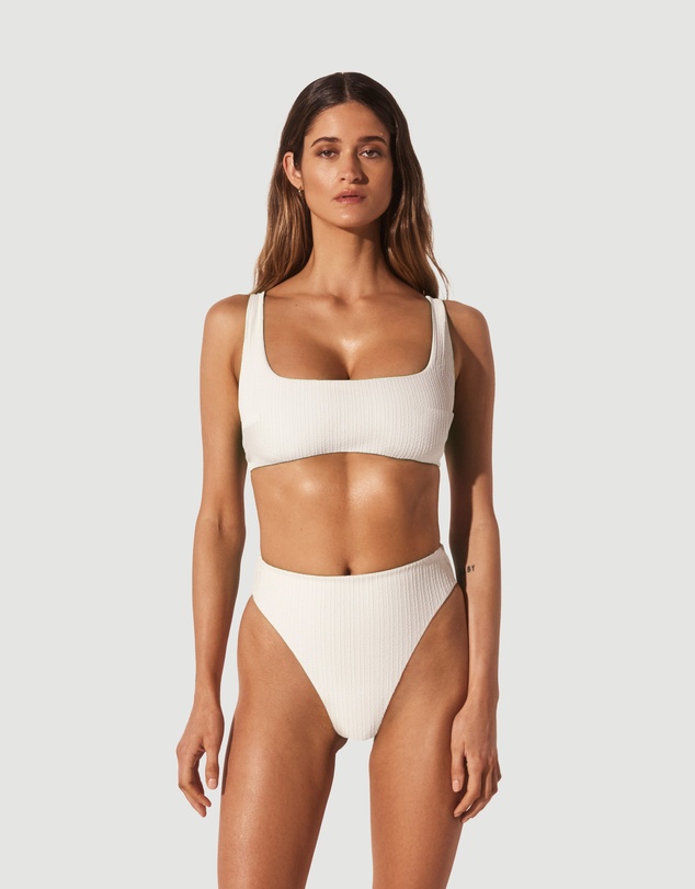 Form and Fold - The Crop Underwire D-G Top