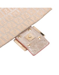 Pre-Loved by Azura Reborn - Pre-Loved Zucchino Metallic Canvas Flap Crossbody