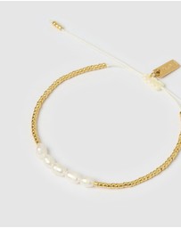 Arms Of Eve - Seline Gold and Pearl Bracelet