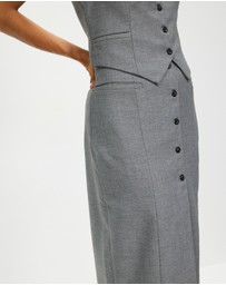 Third Form - Metropolis Tailored Maxi Skirt