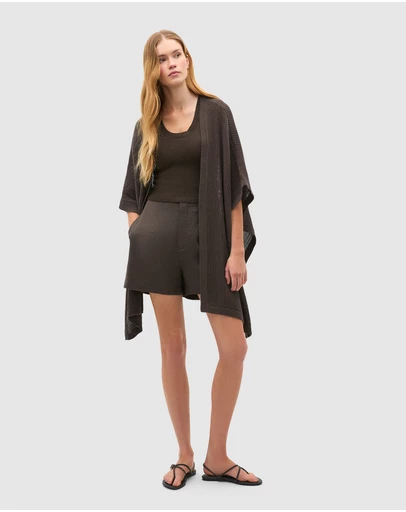 Seed Heritage - Open Weave Poncho