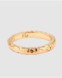 Haze & Glory - ICONIC EXCLUSIVE - Ring Reach For The Stars 925 Sterling Silver Gold-Plated
