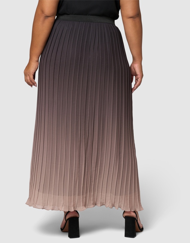 Pink Dusk by Curve Project - Heartthrob Maxi Skirt