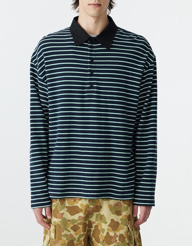 Bassike - Universal Stripe Polo