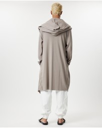 Surrounded By Ghosts - The Aikinite Hooded Rib Knit Cardigan