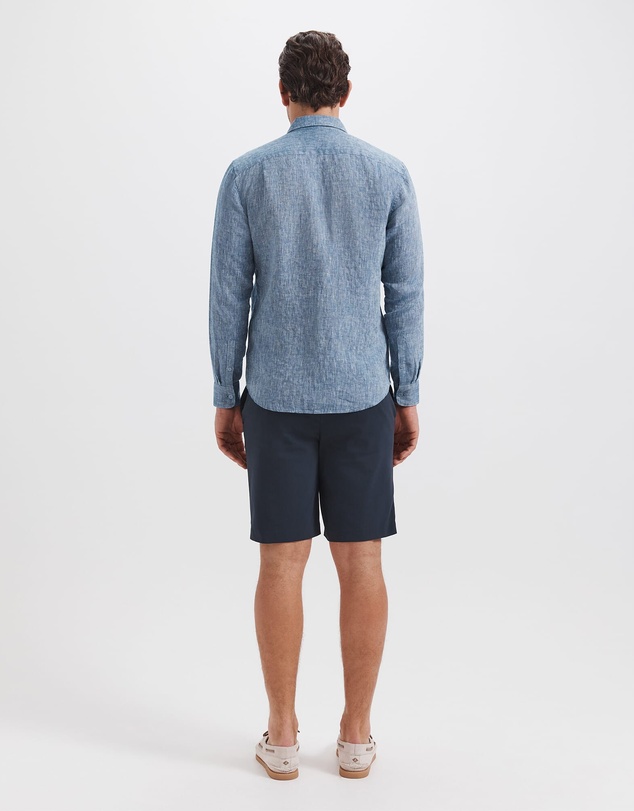 SABA - Anderson Classic Yarn Dyed Linen Shirt