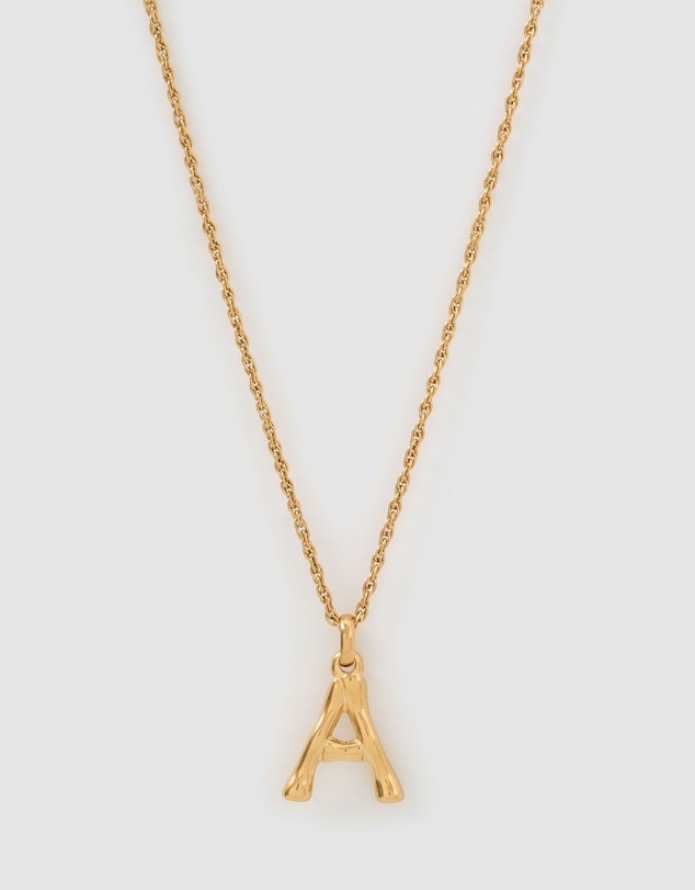 Arms Of Eve - Luxe Letter Necklace - Small